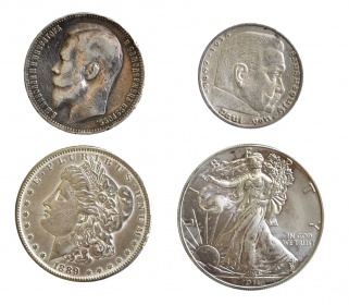 Skup monet srebrnych